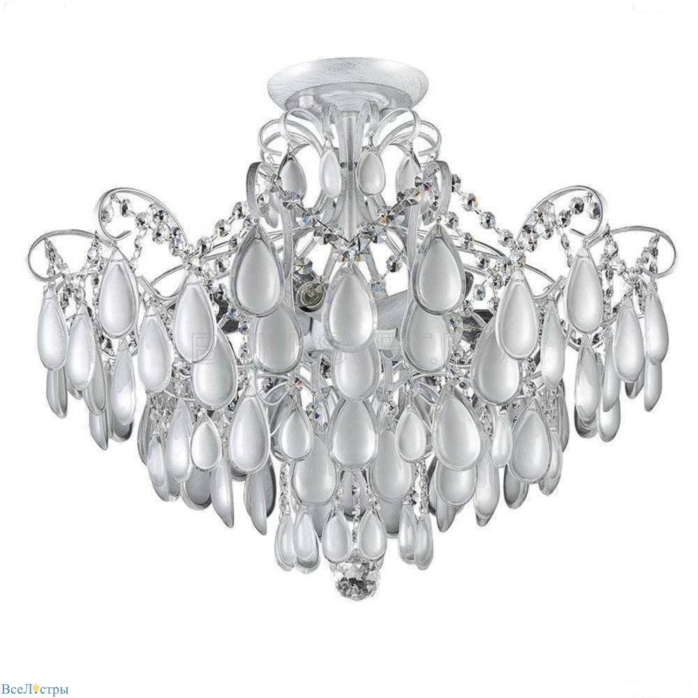 потолочная люстра crystal lux sevilia pl6 silver