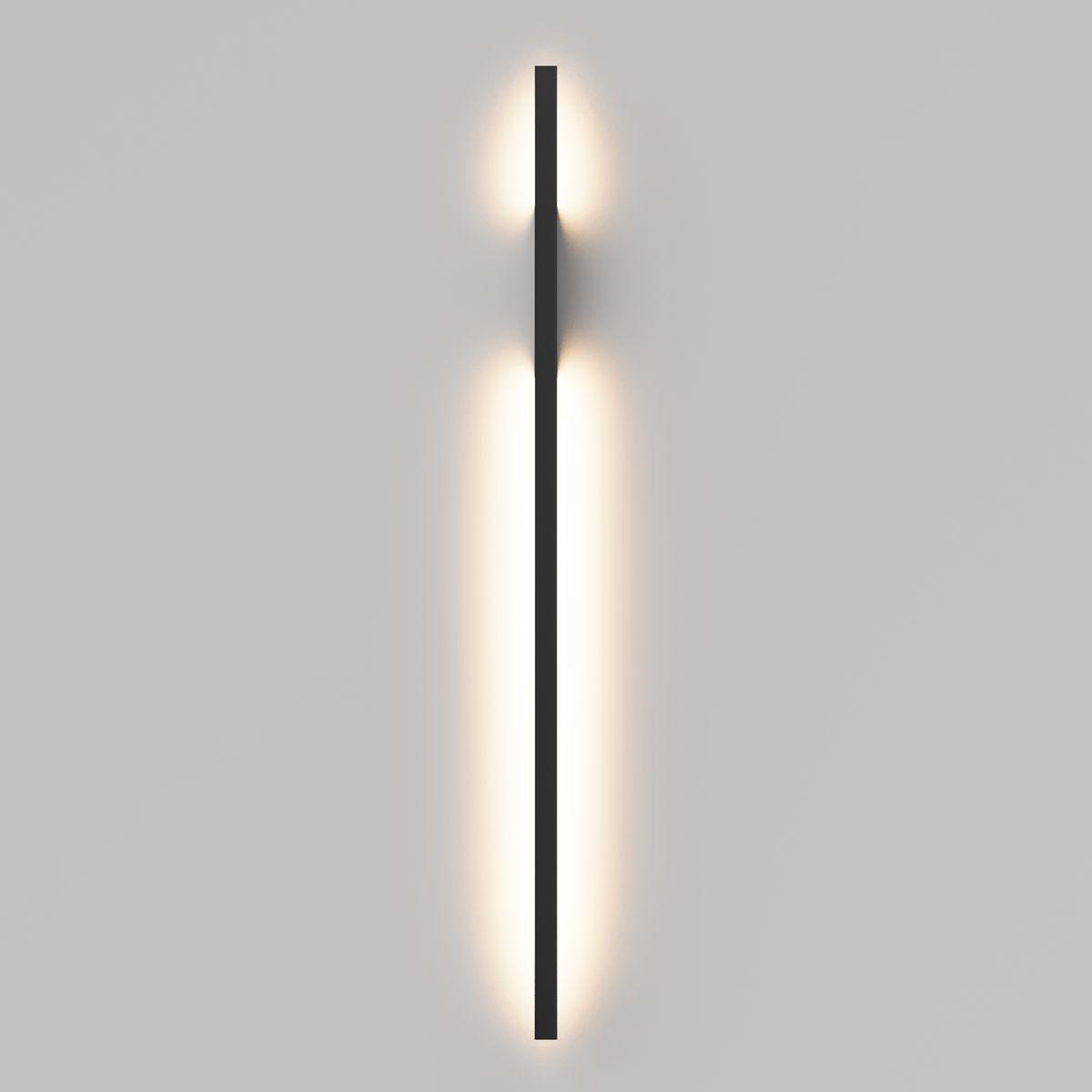 настенный светодиодный светильник maytoni halo mod245wl-l24bk
