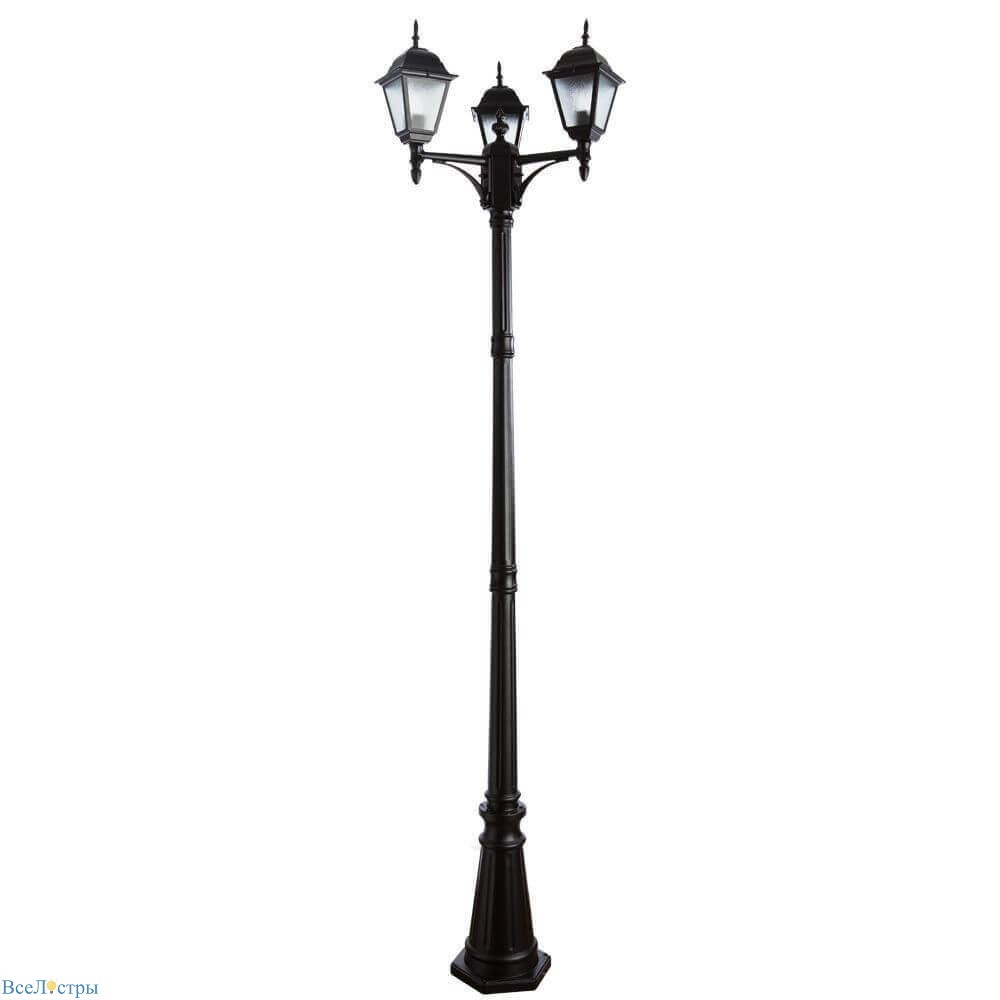 садово-парковый светильник arte lamp bremen a1017pa-3bk