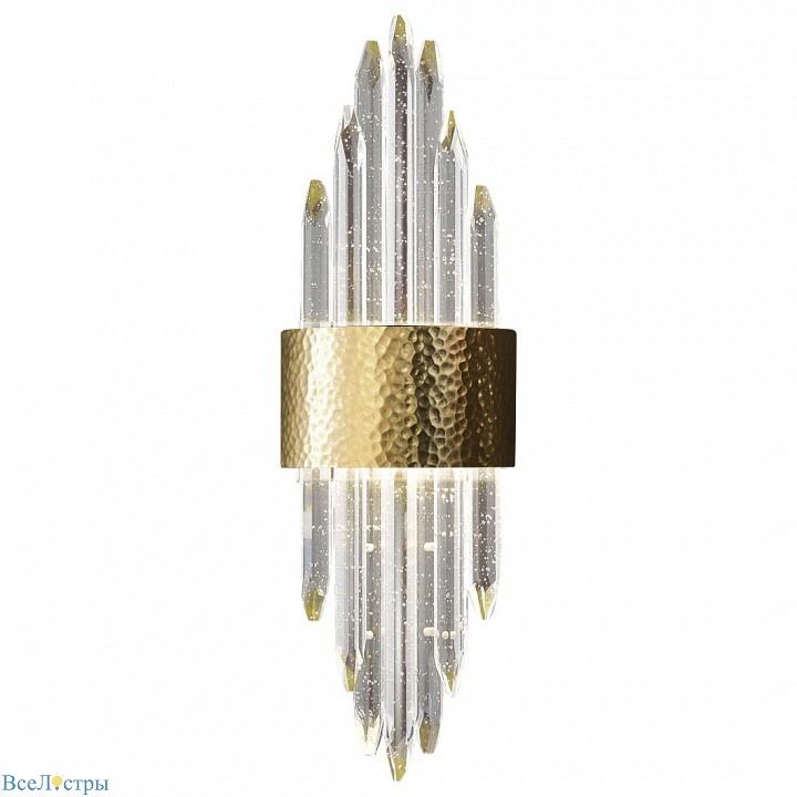 накладной светильник delight collection aspen w98021m brushed brass