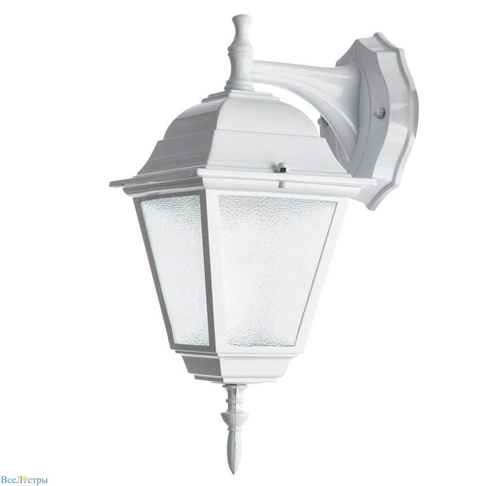 уличный настенный светильник arte lamp bremen a1012al-1wh