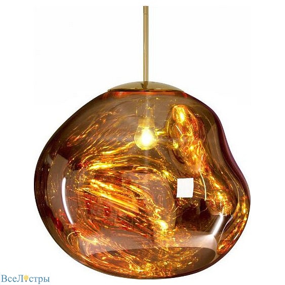 подвесной светильник delight collection melt 9305p gold