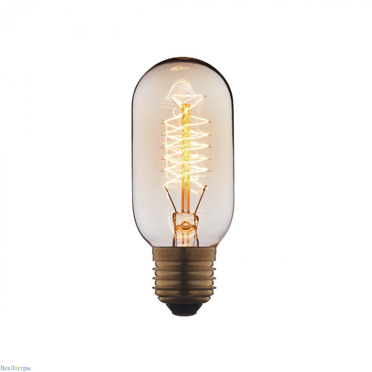 лампа накаливания loft it edison bulb e27 25w прозрачная 4525-st