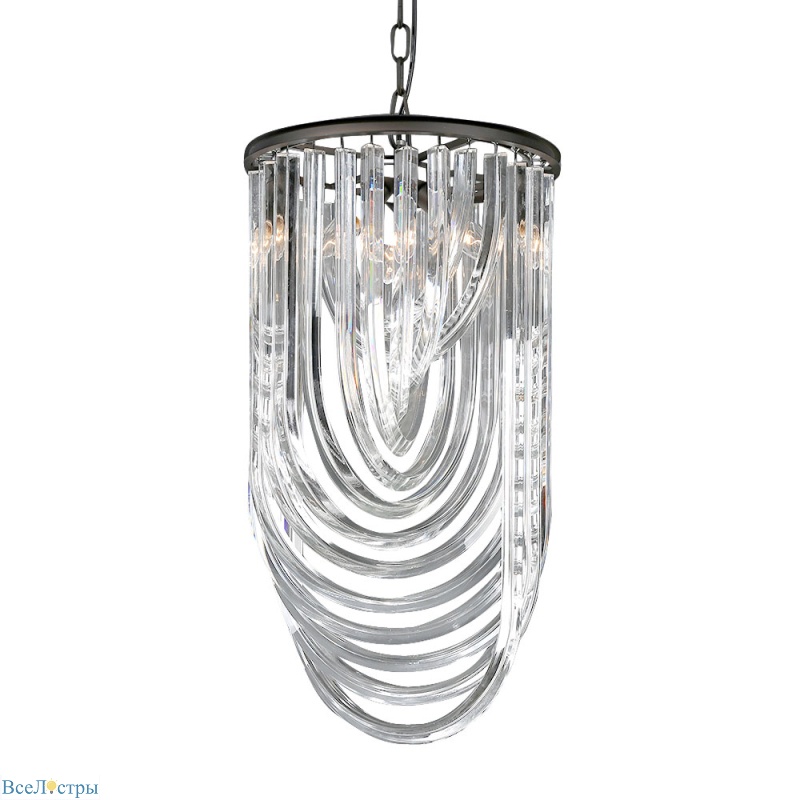 подвесной светильник delight collection murano glass kr0116p-3 black