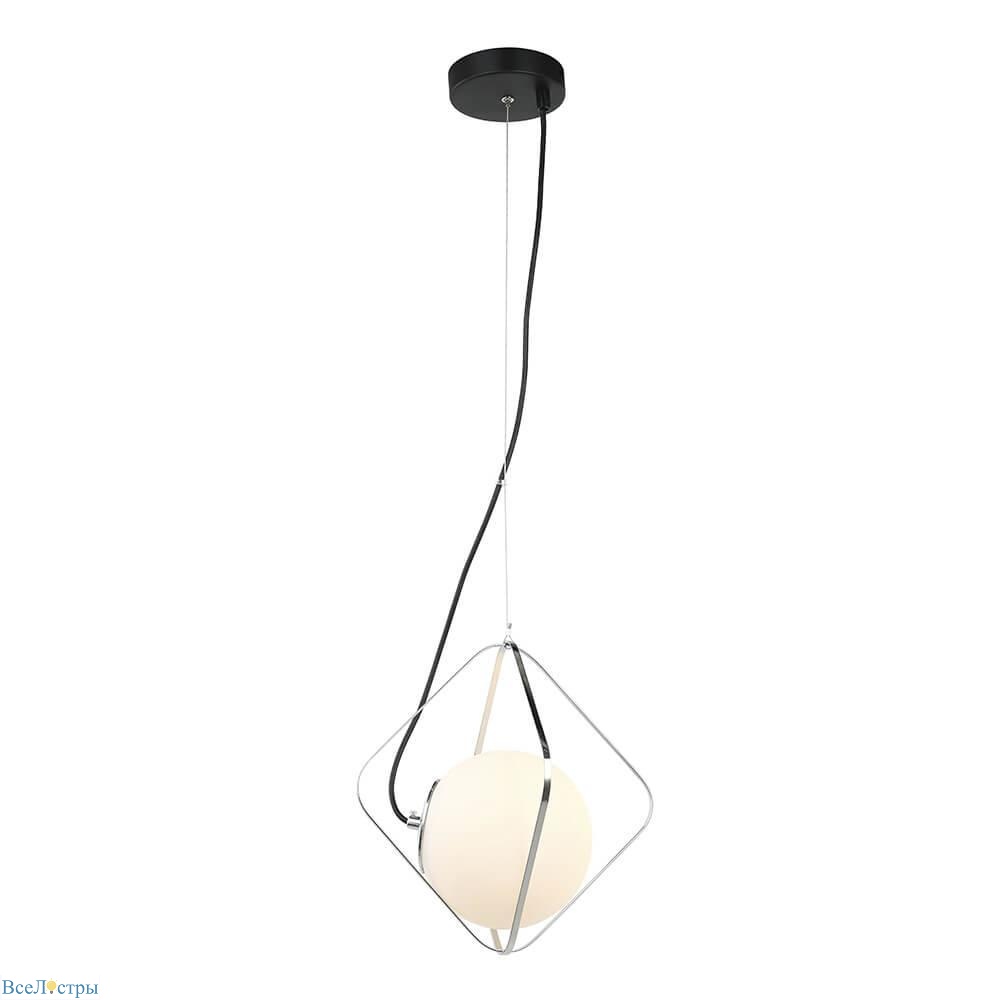 подвесной светильник lumien hall ортези lh4116/1p-bk-cr
