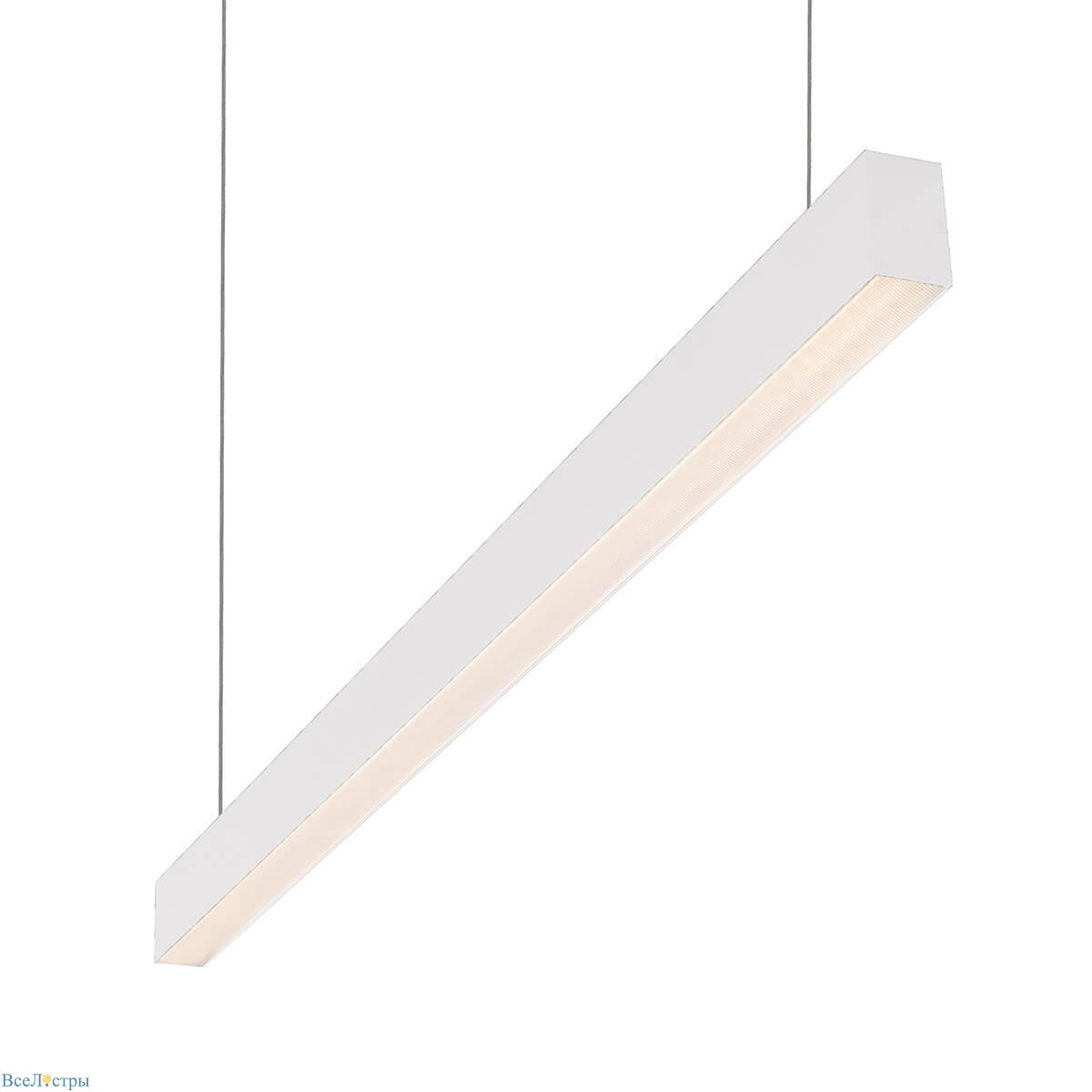 подвесной светодиодный светильник denkirs dk9153-wh