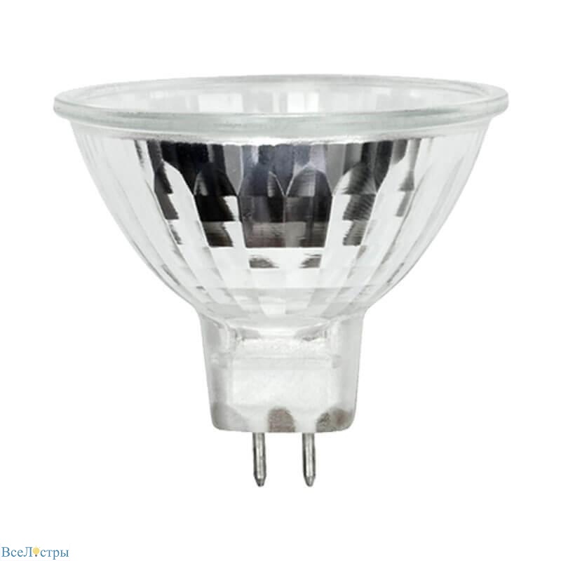 лампа галогенная uniel gu5.3 35w прозрачная jcdr-35/gu5.3 00484