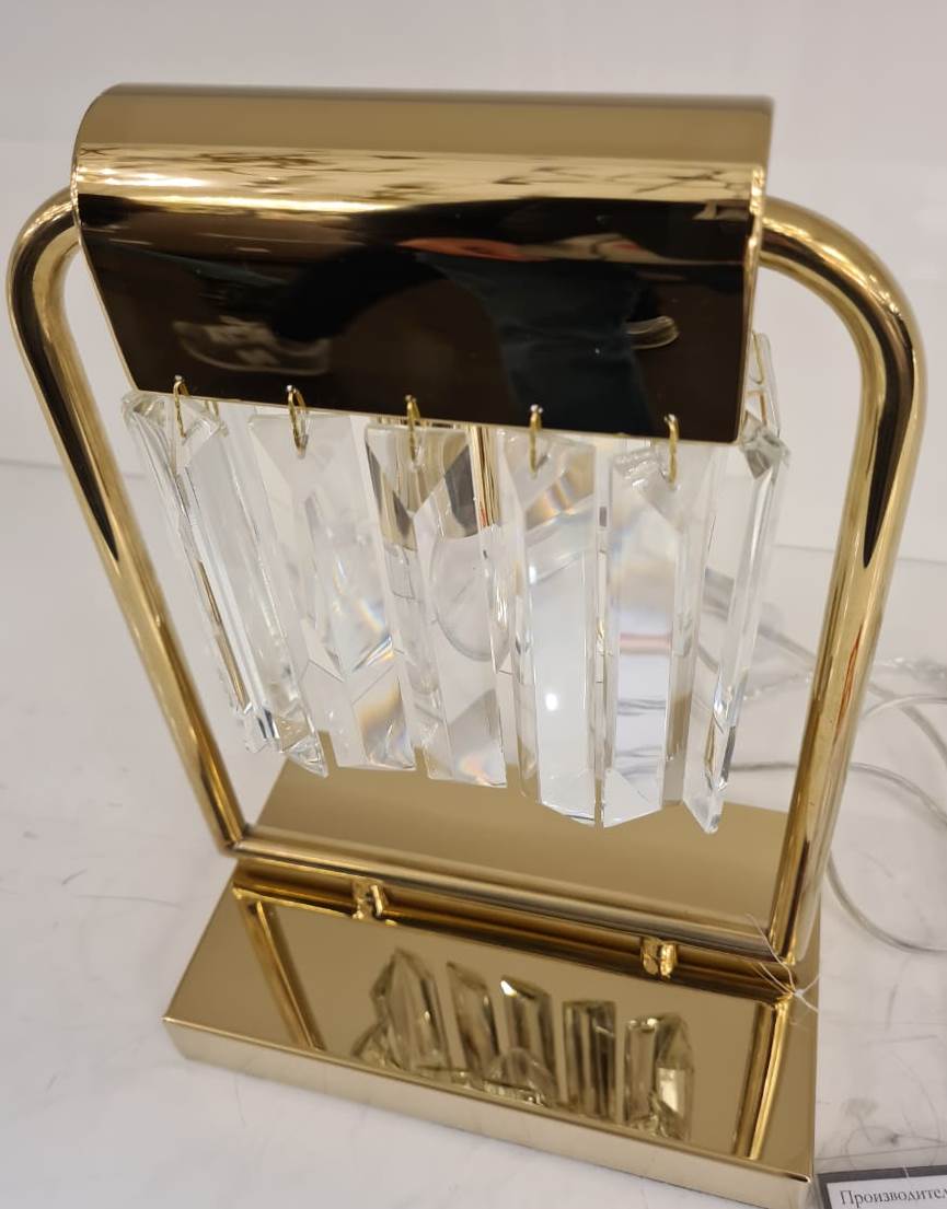 настольная лампа декоративная newport 4201/t gold