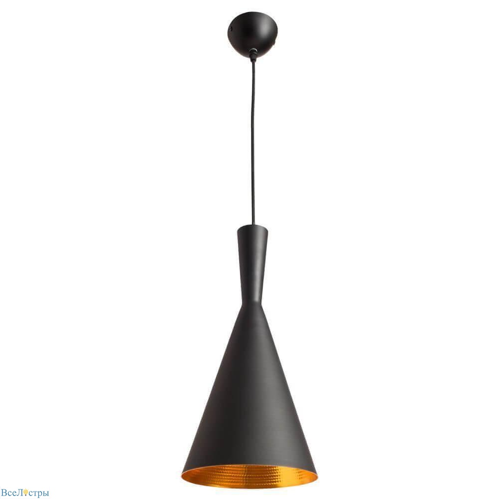 подвесной светильник arte lamp cappello a3408sp-1bk