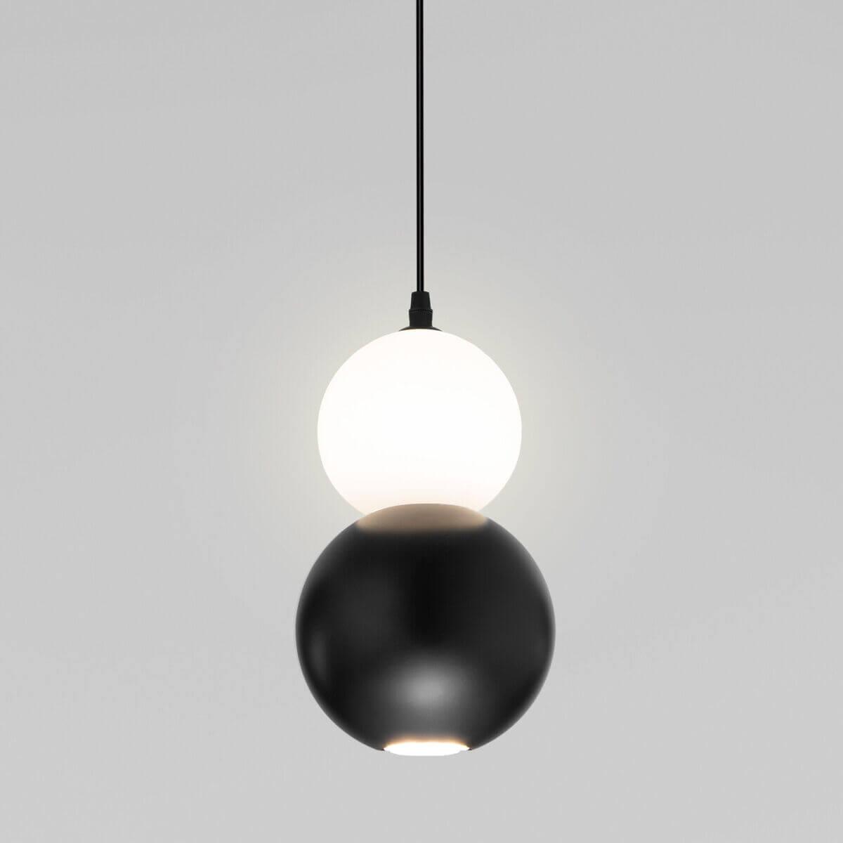 подвесной светильник eurosvet bubble 50251/1 led черный