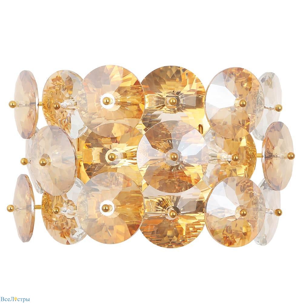 настенный светильник crystal lux crystal ap2 gold