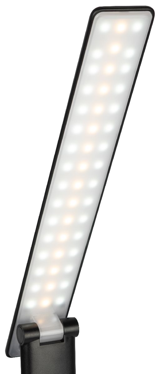настольная лампа эра nled-510-8w-bk б0057203