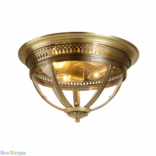 потолочный светильник residential 4 brass delight collection