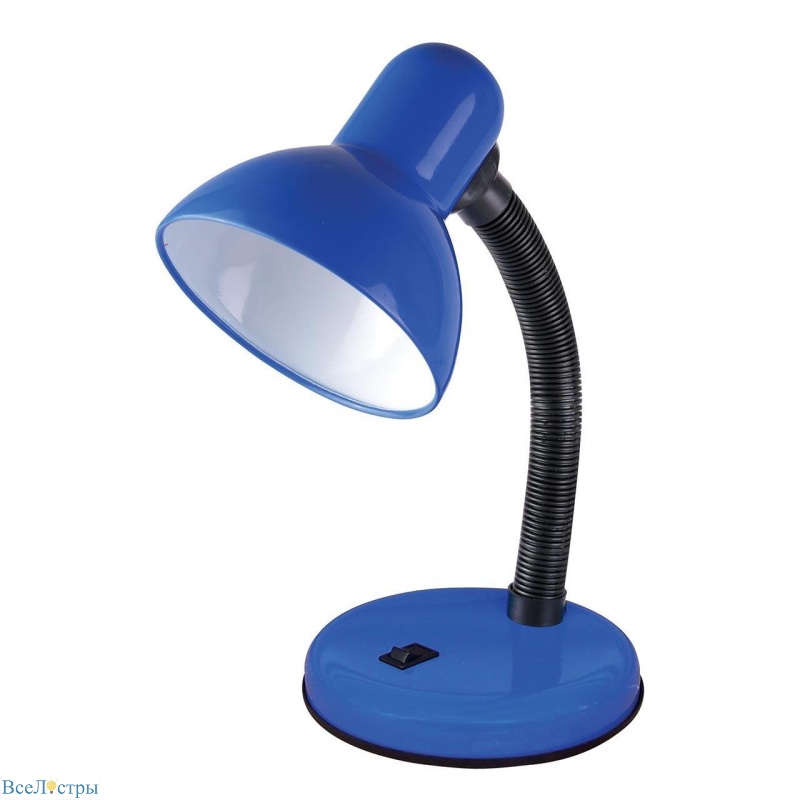 настольная лампа (09412) uniel tli-224 light blue. e27