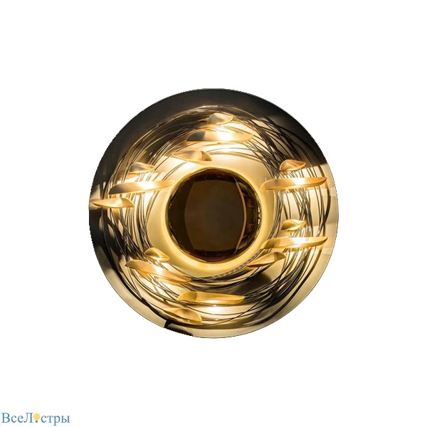 настенный светильник anodine 80 brass delight collection