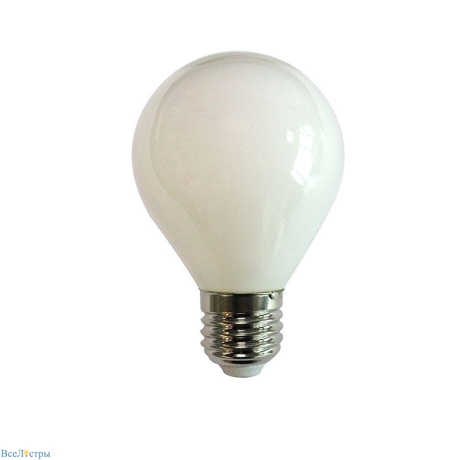 лампа светодиодная филаментная volpe e27 6w 3000k матовая led-g45-6w/3000k/e27/fr/slf ul-00008306