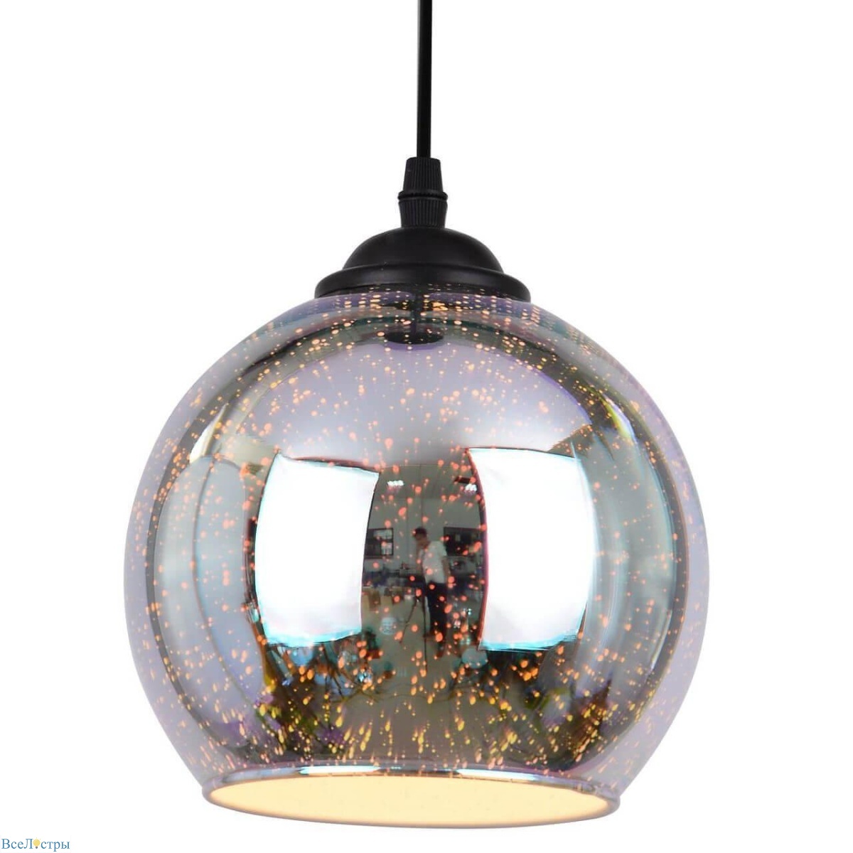 подвесной светильник arte lamp miraggio a3215sp-1bk