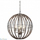подвесной светильник delight collection wood light kw0782p-4 silver
