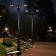парковый светильник reluce 00867-0.7-003sl 2.2m bk