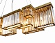 подвесная люстра delight collection broadway 2466 brushed ti-gold