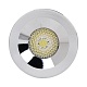 встраиваемый светодиодный светильник horoz laura 1w 4200к матовый хром 016-038-0001 hrz00002305
