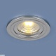 встраиваемый светодиодный светильник elektrostandard 9902 led 3w cob sl серебро 4690389106118