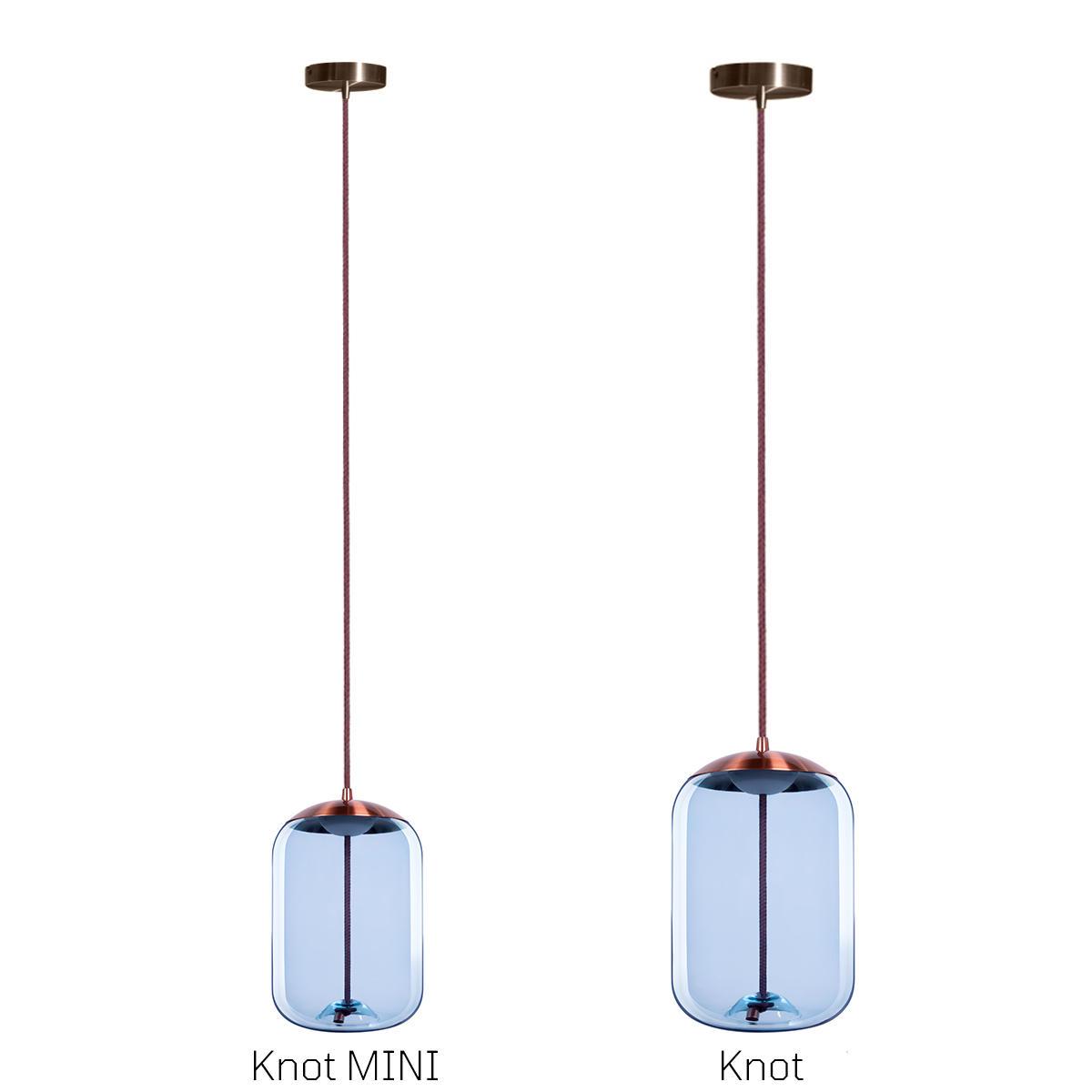 подвесной светодиодный светильник loft it knot 8133-c mini