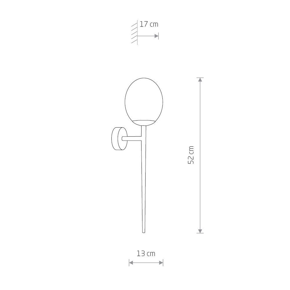 бра nowodvorski torch 8123