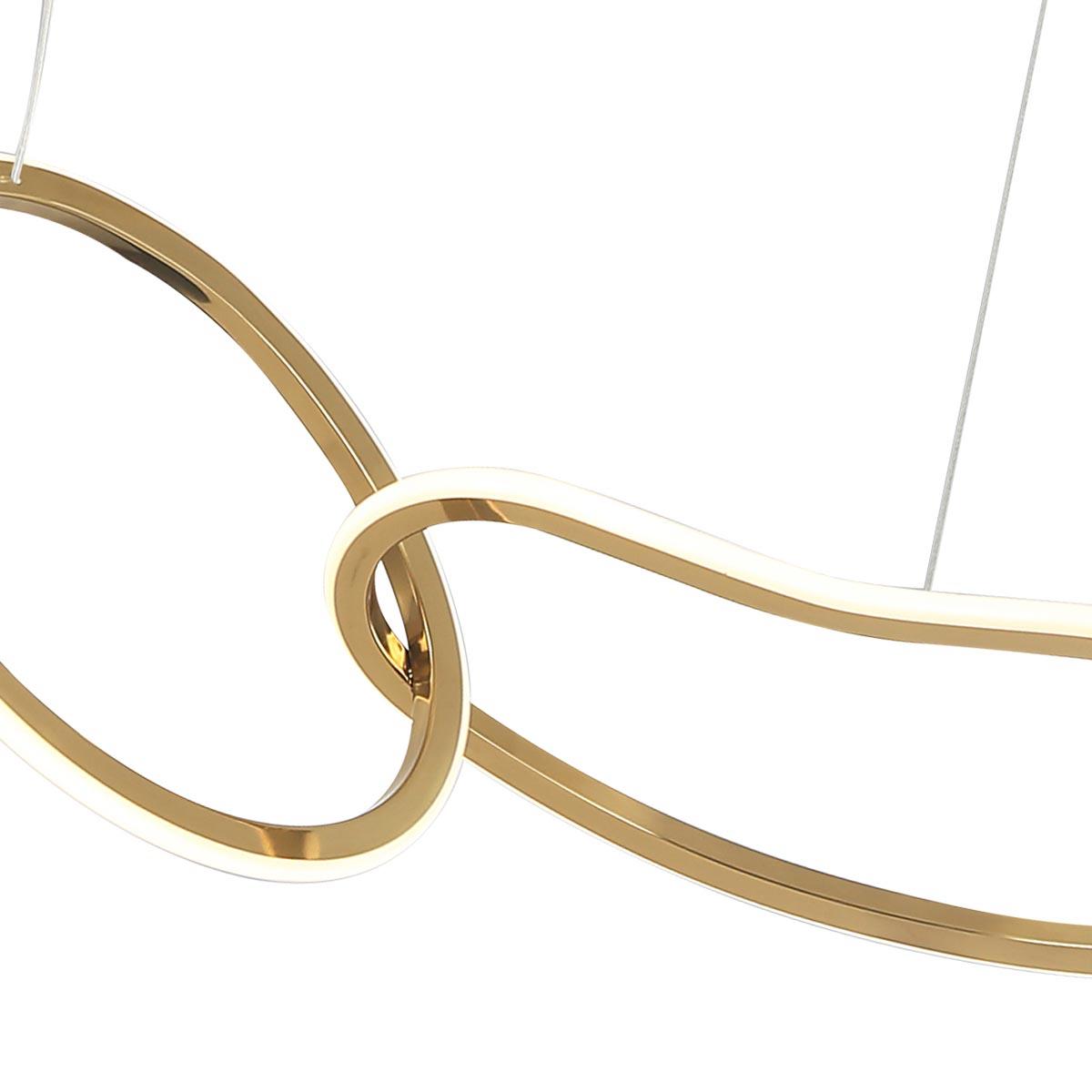 подвесной светодиодный светильник kink light сена 07609-6al,33
