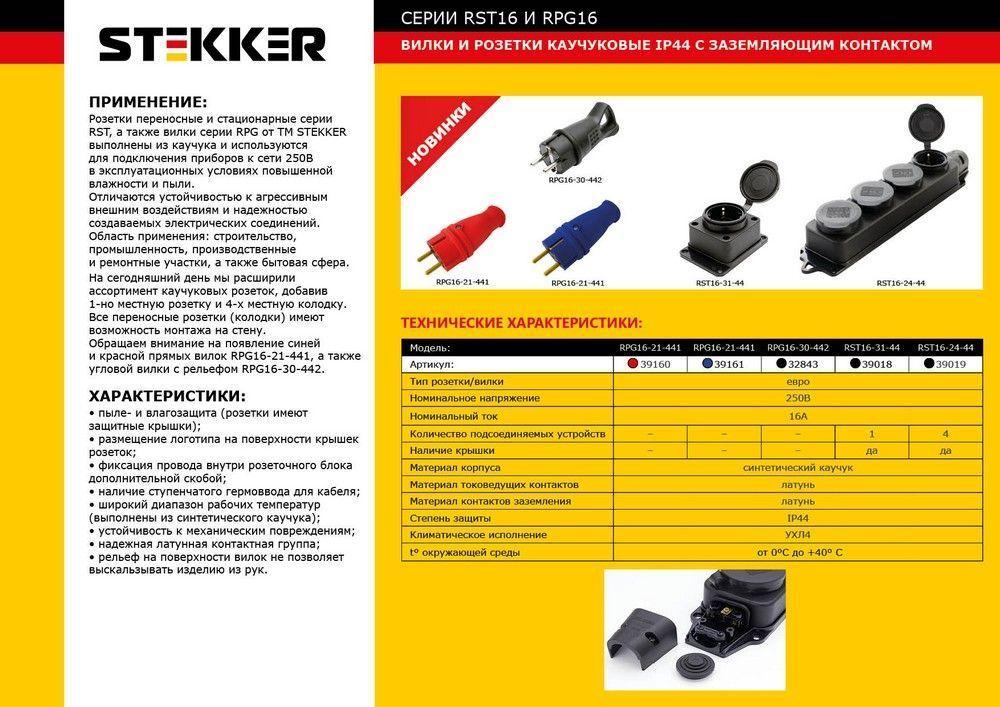 вилка угловая stekker одри rpg16-30-442 32843