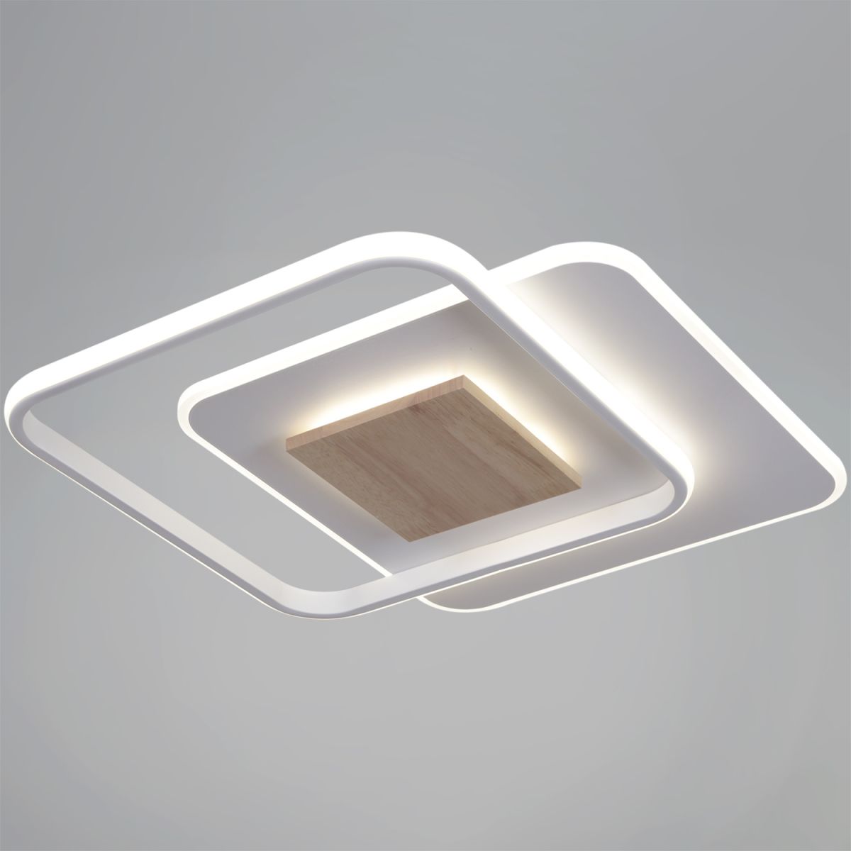 потолочная люстра reluce 08000-0.5-450 wh+wood