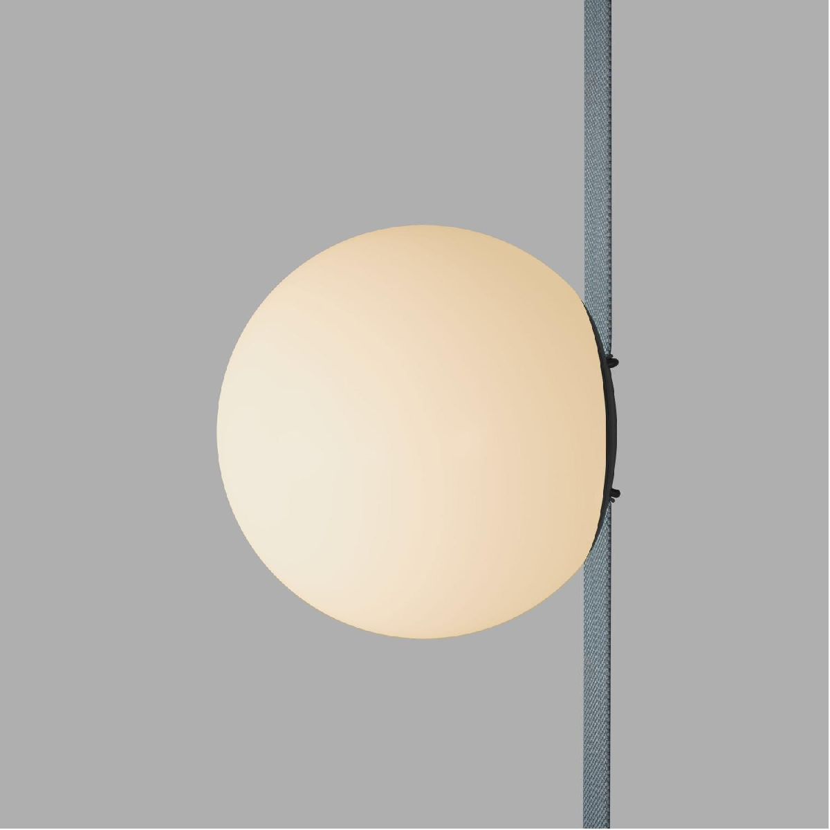 трековый однофазный светильник denkirs belty orb dk5551-bk