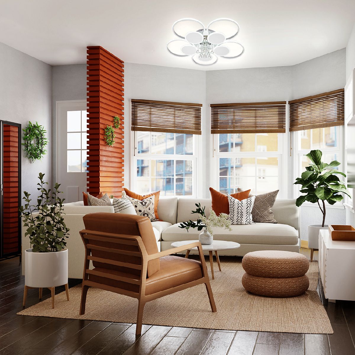потолочная люстра escada aurora 10228/10led