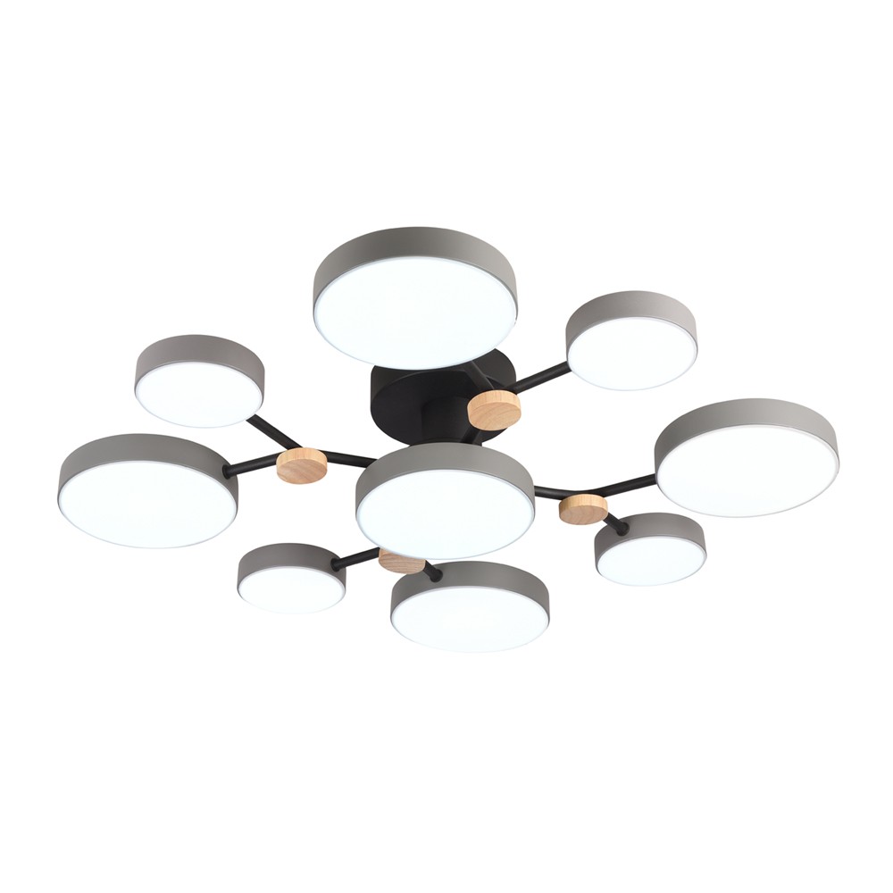 потолочная люстра led4u l3201-780 gr