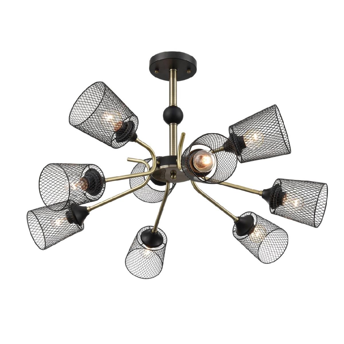 люстра на штанге lumion abris 8191/9c