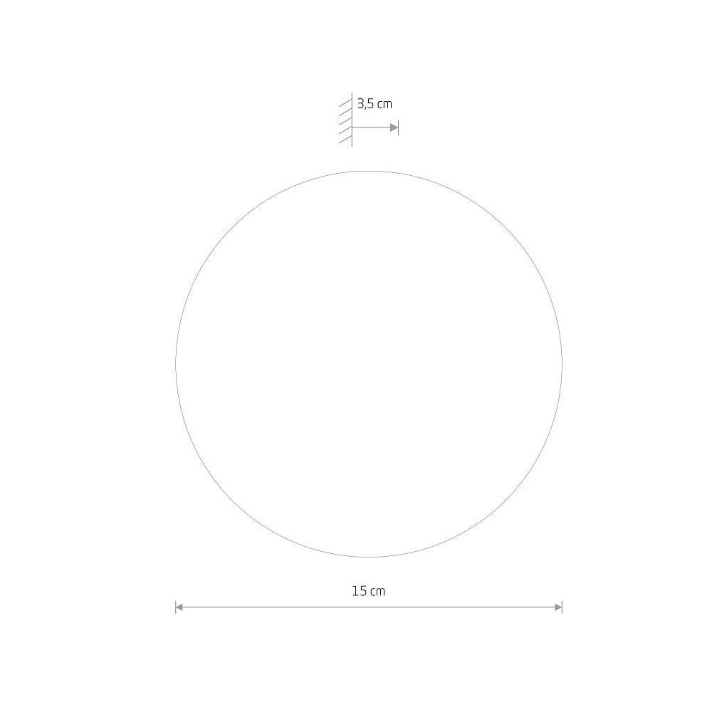 настенный светильник nowodvorski ring led s 10280