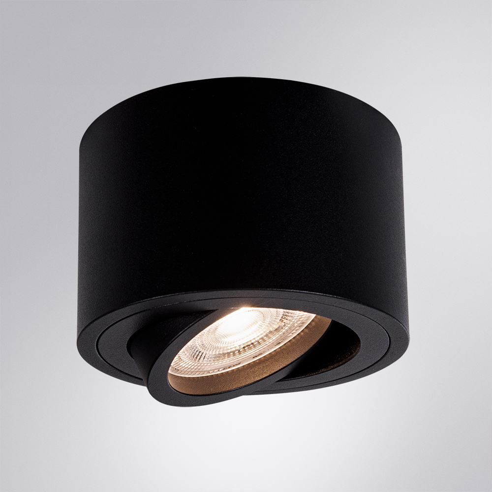накладной светильник arte lamp unito a2260pl-1bk
