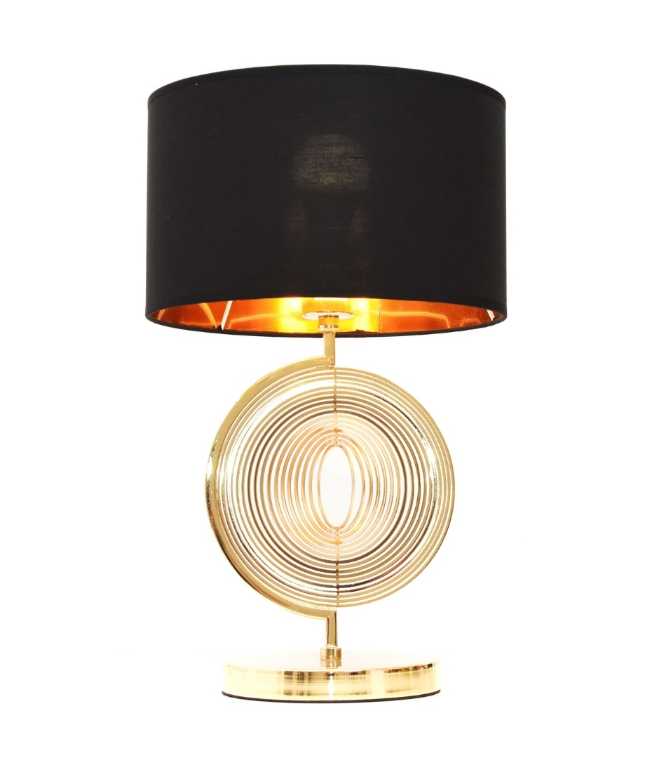 настольная лампа lumina deco fabi ldt 5532 f.gd+bk
