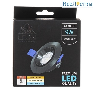 LE-SPR-BL-9W 3000K&4000К&6500K