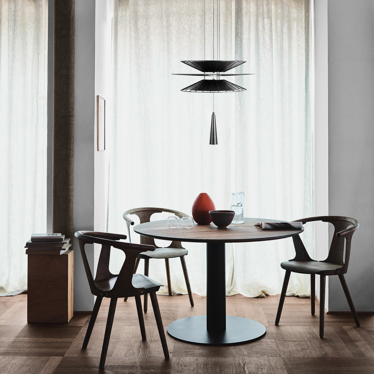 подвесная люстра loft it star 10141b/400 black