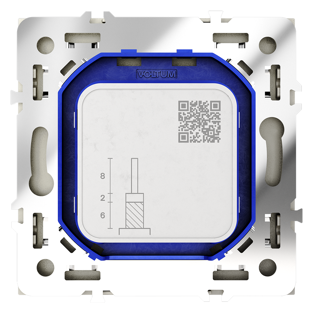 розетка телевизионная voltum s70 vls060404