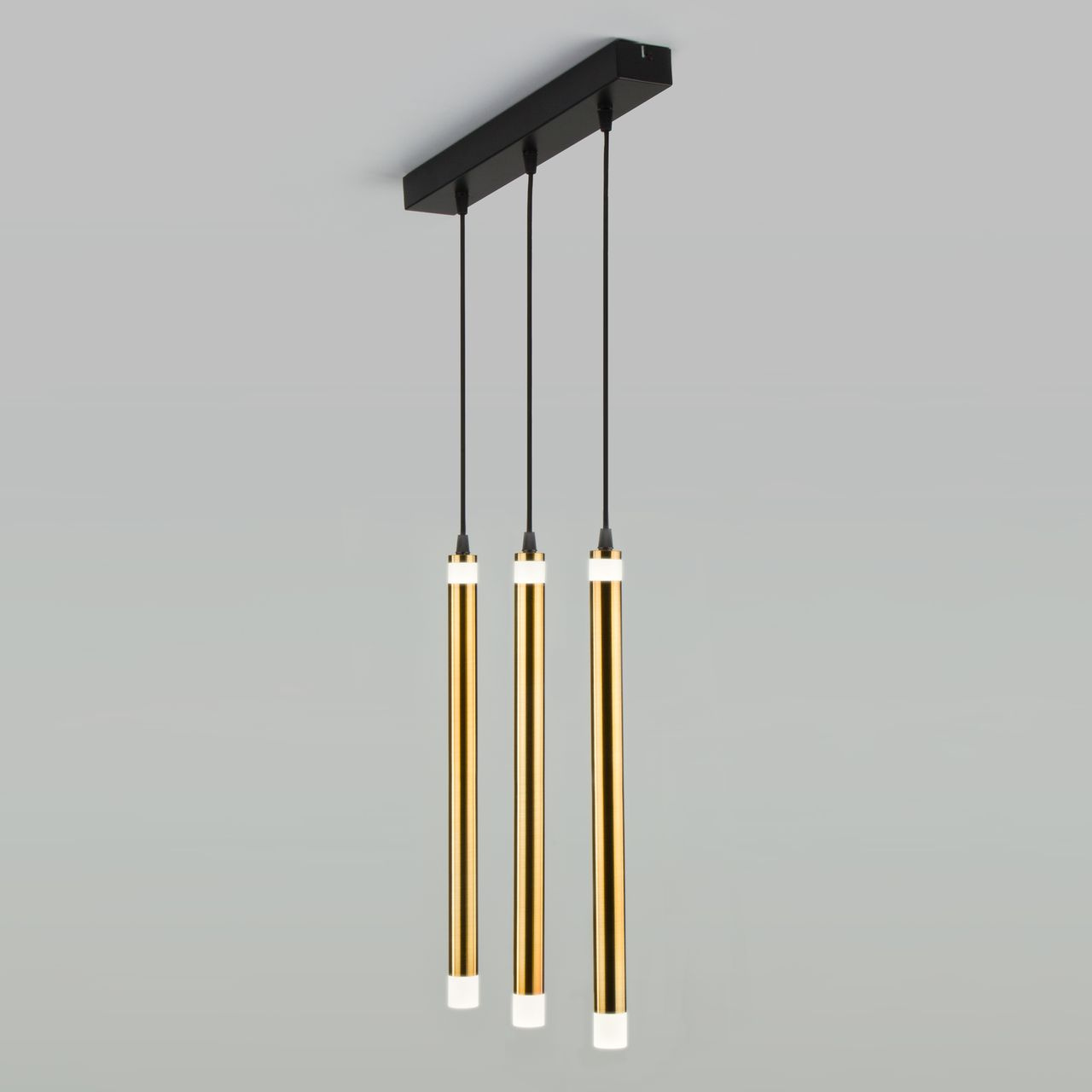 подвесной светодиодный светильник eurosvet maestro 50133/3 led бронза