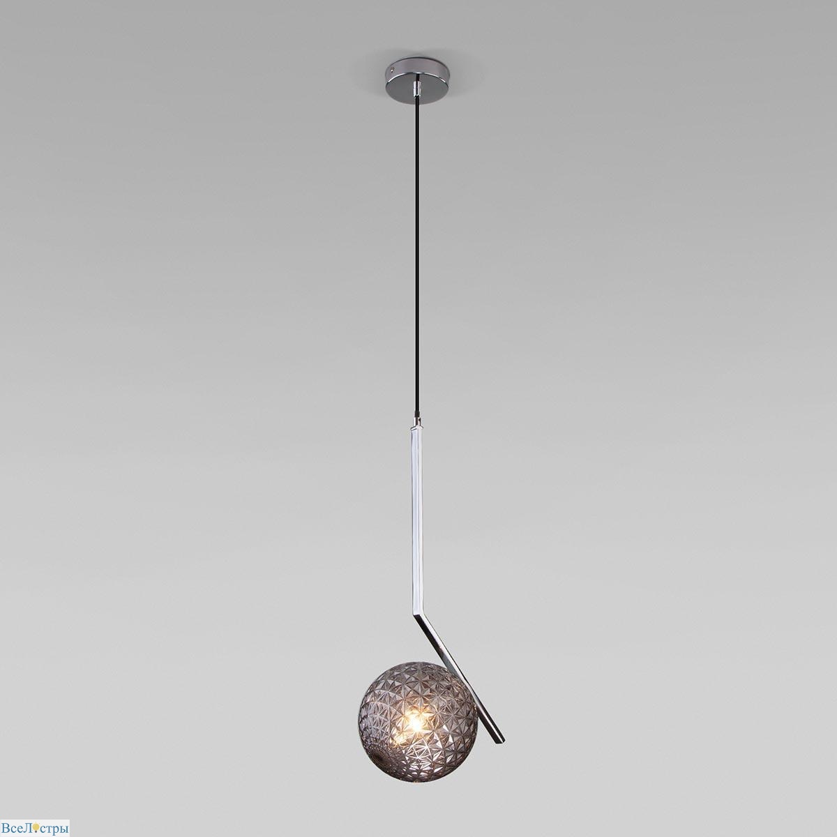 подвесной светильник eurosvet shape 50213/1 хром