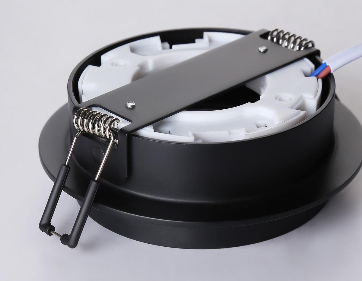 встраиваемый светильник ambrella light techno spot gx53 acrylic tech tn5227