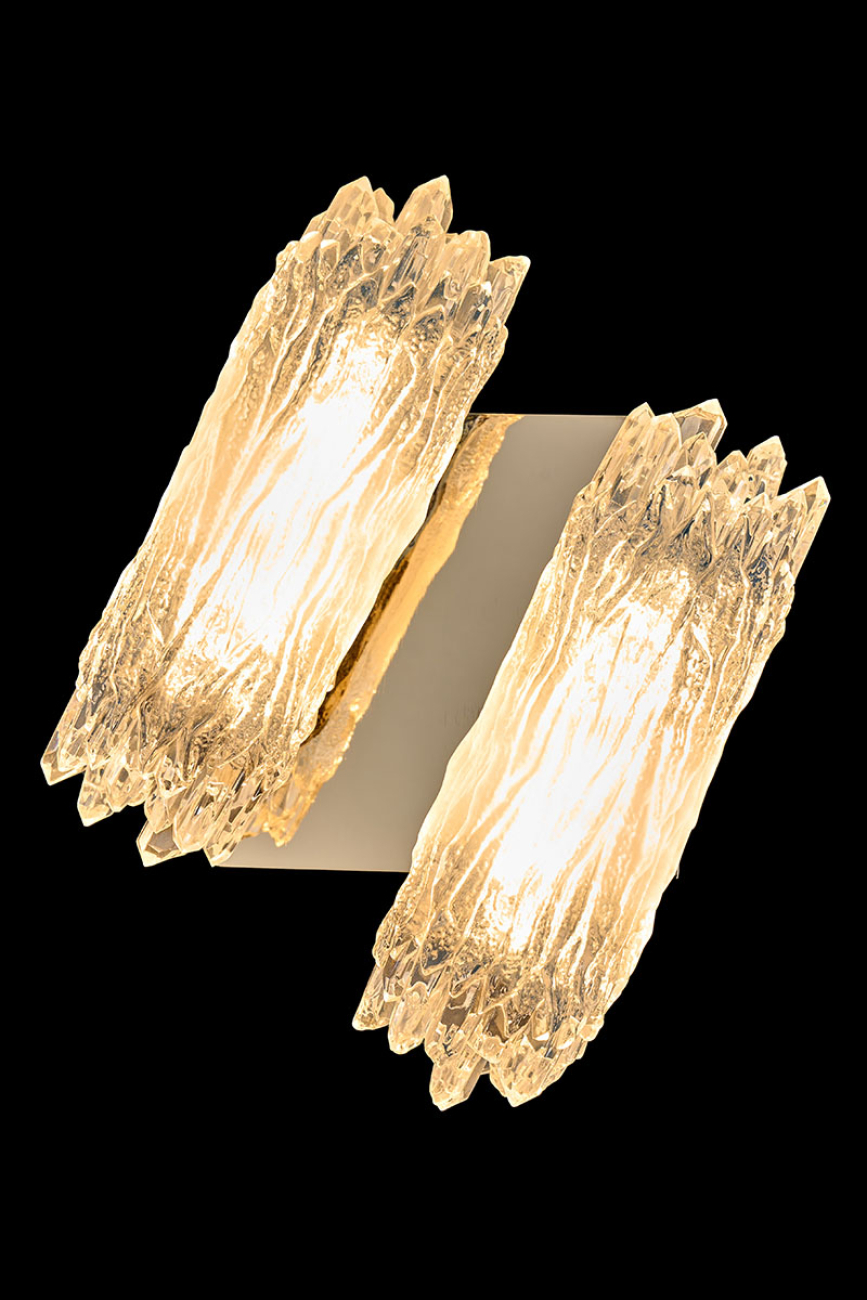 бра elizabeth le7912/2w gold