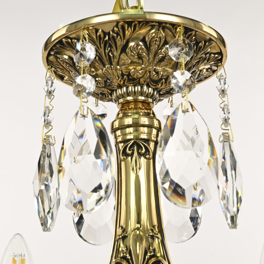 подвесная люстра bohemia ivele crystal al79101/6/175 a gb