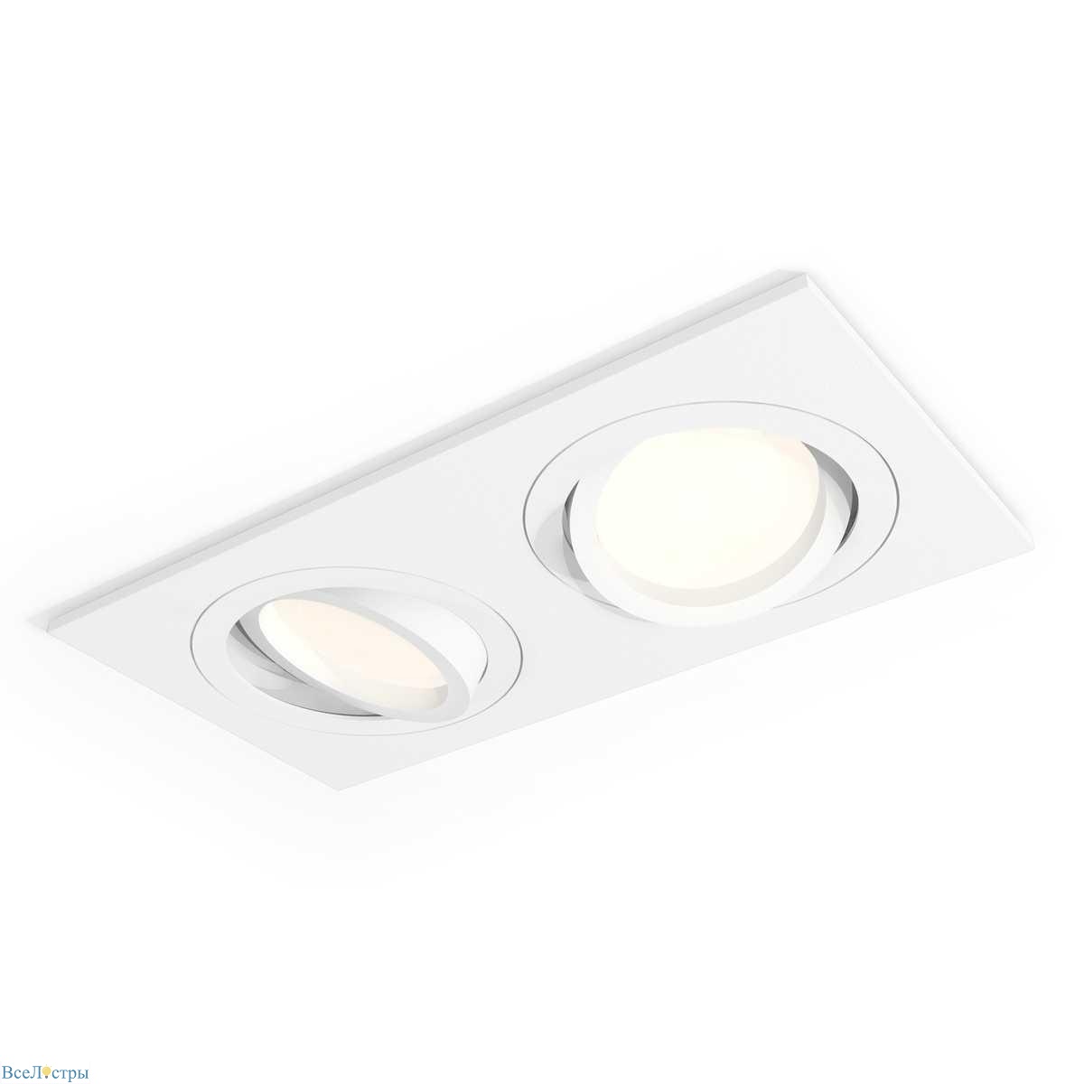 комплект встраиваемого светильника ambrella light techno spot xc (c7635, n7001) xc7635080
