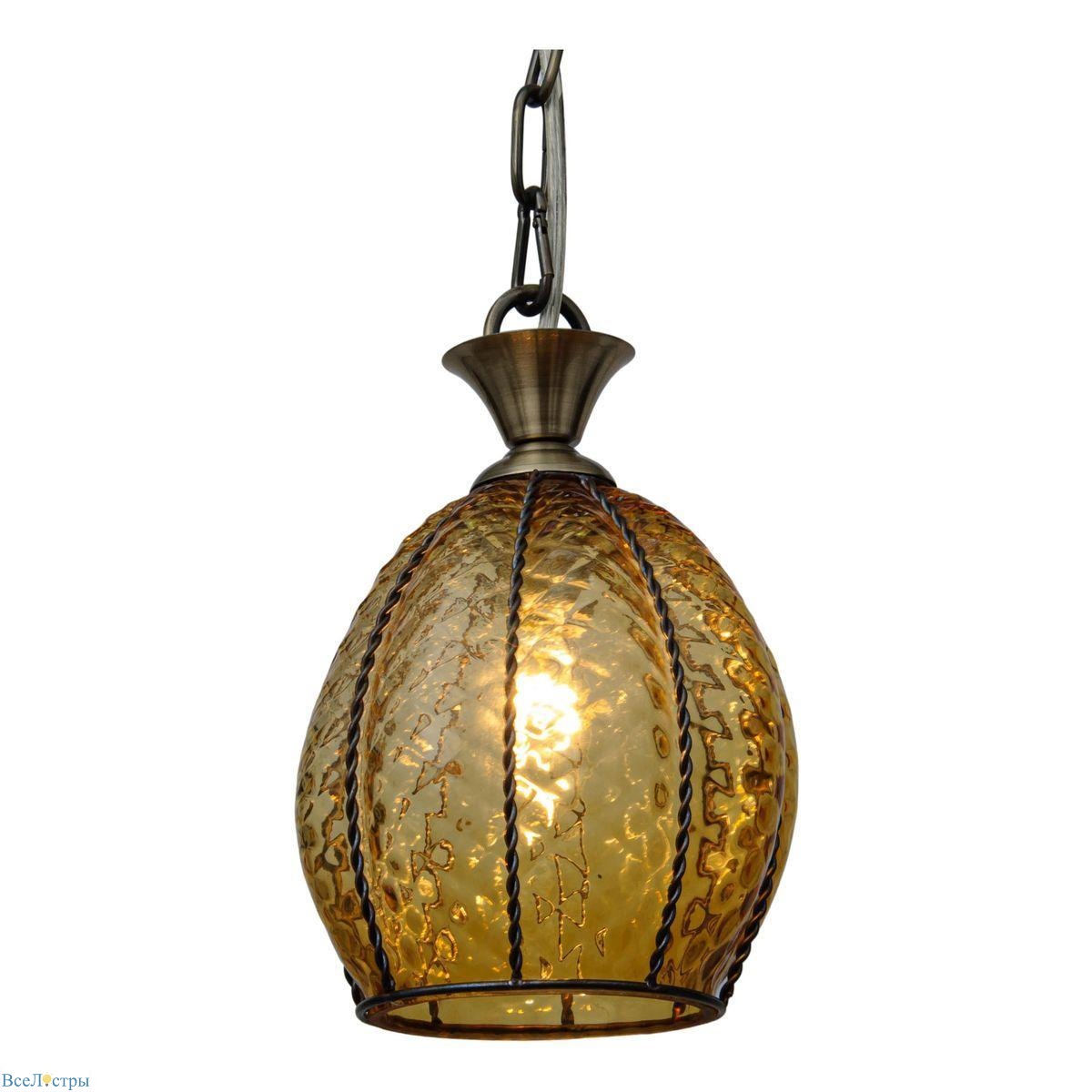 подвесной светильник abrasax cornelia 2223/1(amber)