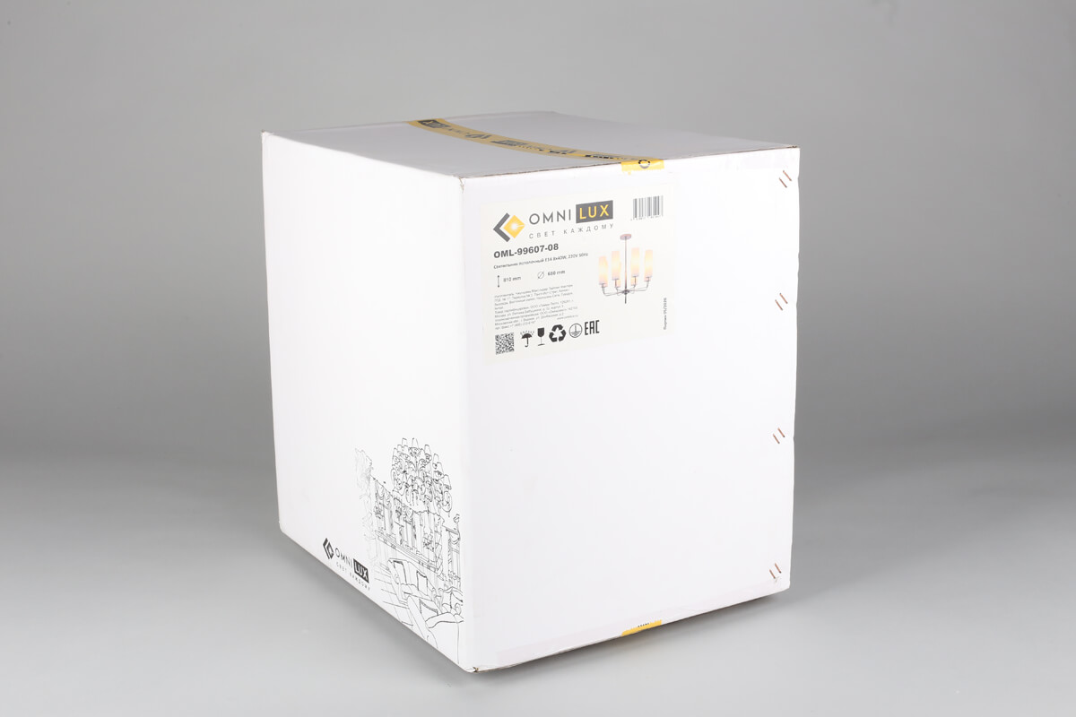 люстра на штанге omnilux parrini oml-99607-08