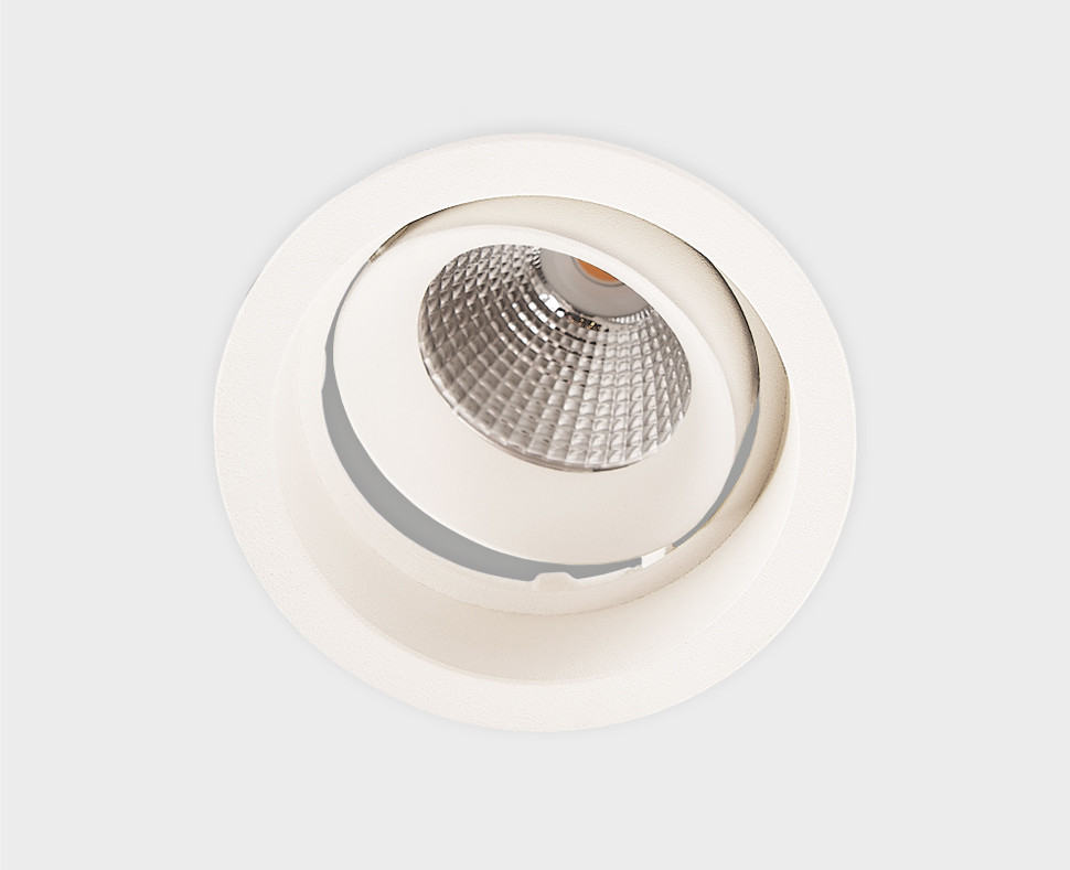 встраиваемый светильник italline it02-029 white 3000k